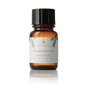 Thymes Frasier Fir Fragrant Refresher Oil – 1 Fl Oz – Aromatherapy Oil – Long Lasting Scent