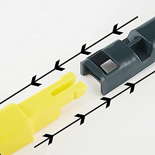 Image of Multifunctional Screen Brush ，2 in 1 Window Cleaner Brush，Extendable Window Cleaning Tool Multifunctional Screen Brush Wet and Dry Glass Cleaning Brush (Green + White)