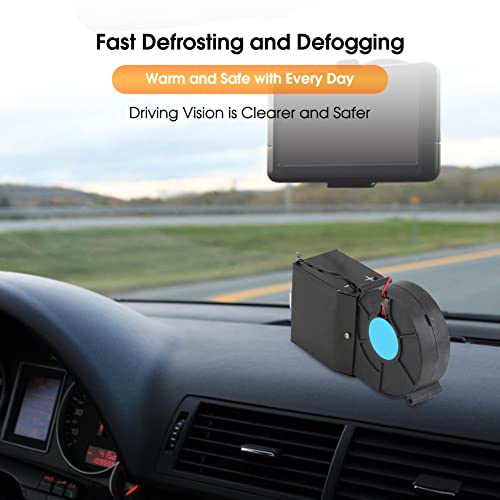 Chauffage voiture, Régulateur température sécurité Ventilateur céramique 12V 24V 150W à 500W Chauffage intérieur pour défroissage hiver conducteur automobiliste véhicule professionnel