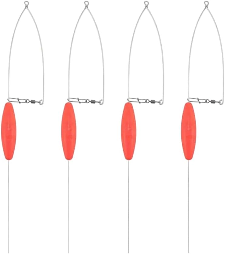 4 pcs Fishing Sinker Bottom Bouncer for Trolling Drifting Fishing Live Bait Spinner Rigs Crankbaits Crawler Harness Walleye Rig