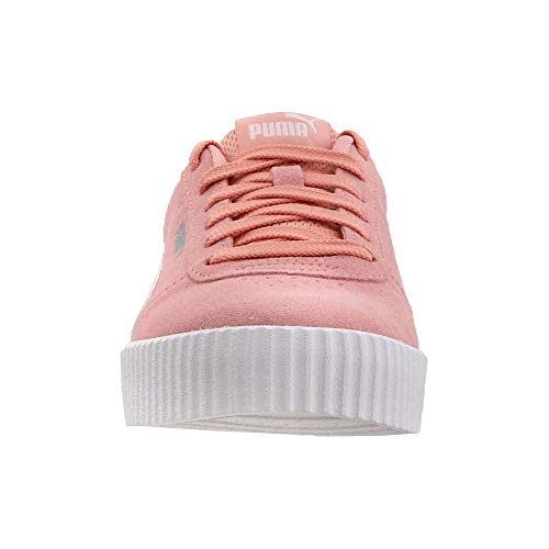 Image of Puma Carina 2.0 Synthetic Leather Lace Up Women's Sneakers