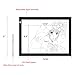 LitEnergy A4 LED Copy Board Light Tracing Box, Ultra-Thin Adjustable USB Power Artcraft LED Trace Light Pad for Tattoo Transferring, Drawing, Streaming, Sketching, Animation, Stenciling