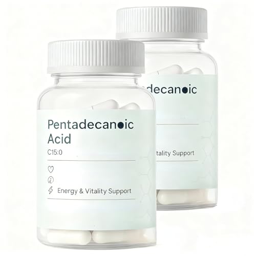 áCido Pentadecanoico, C15:0, Procedente De Leche De Oveja De Gran Altitud, Apoya La EnergíA Y Aumenta La Vitalidad.,2Pcs