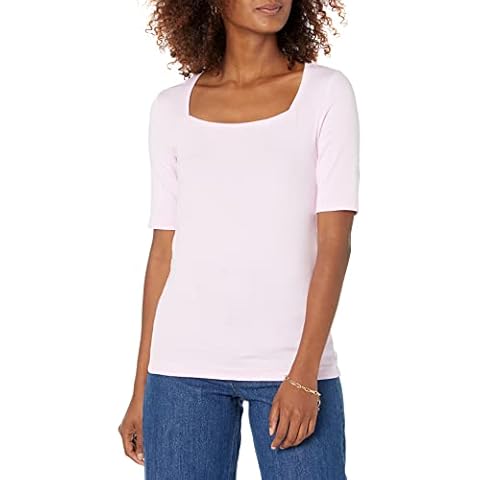 T-Shirt Ajusté Femme Amazon Essentials Cover