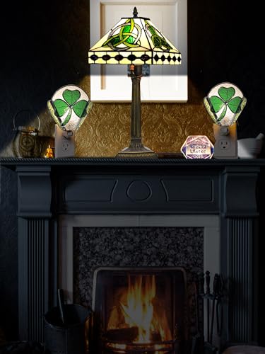 Image of KY&BOSAM Shamrock Night Light Plug into Wall, Warm White | Includes 1 Bulbs 7W, Switch-On /Off, DIY Decorative, Kids Home Decoration