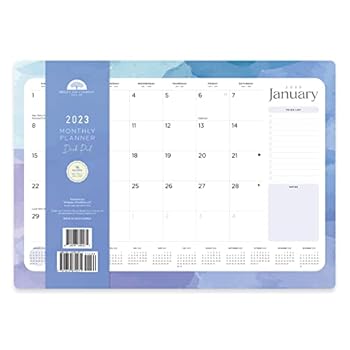 2023 Watercolor Desk Pad