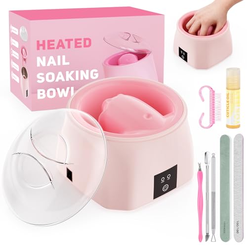 Bol à Trempage De Vernis à Ongles Électrique: Yokilly 36W Chauffage Rapide Dissolvant De Acetone UV Vernis Semi Permanent - Gel Ongle Cuticle Remover Machine Pour Manucure