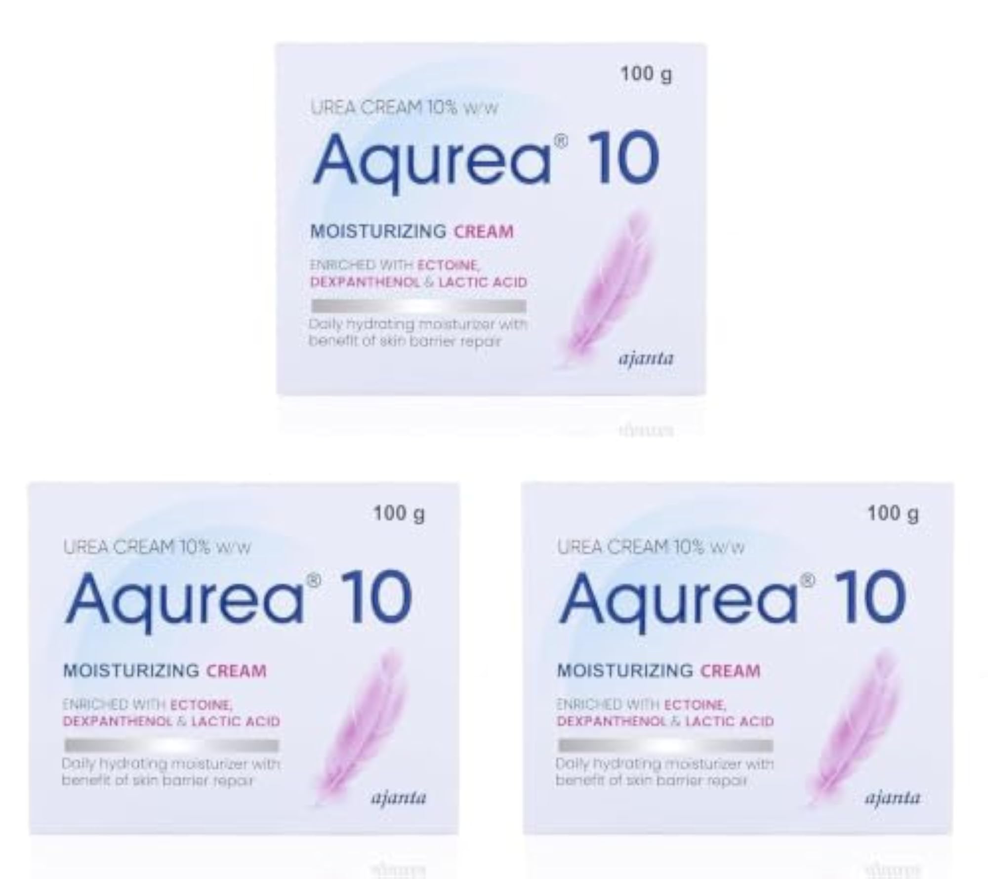 AQUREA Cream 10% Urea, Deep Moisturising & Exfoliating Cream