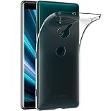 Verco Handyhülle für Sony XZ3 Hülle, Handy Cover für Sony Xperia XZ3 Hülle Transparent Dünn Klar Silikon, durchsichtig