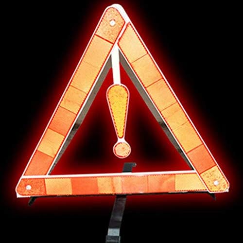 Triángulo reflectante plegable de emergencia para vehículo 3 unidades miniatura 7