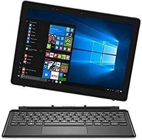 Dell Latitude 5285 2-in-1 Tablet PC Touchscreen FHD Laptop, Intel Core i5-7300 Processor, 8GB RAM, 256GB SSD, Backlit Keyboard, Dual Cameras, WiFi, Bluetooth, Windows 10 Pro (Renewed)