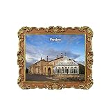 preston lancashire bbc weather Imán para nevera Preston Lancashire Inglaterra, regalo de recuerdo del Reino Unido, decoración del hogar y la cocina