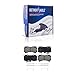 Detroit Axle - Brake Kit for 2006-2010 Hummer H3, 2009-2010 H3T Replacement 2006 2007 2008 2009 2010 Disc Brakes Rotors Ceramic Brake Pads Front and Rear