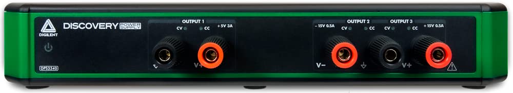 Digilent DPS3340 Discovery USB Programmable Power Supply: Three Channel Variable DC Programmable Power Supply
