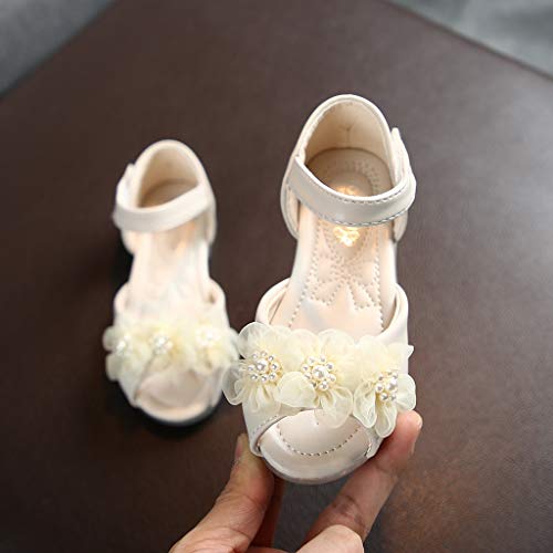 Kids Shoes Girls Baby Pull On Cargo Leather Pearl Ballet Shoes Stretch Cargo Toddler Girls Dance Shoes2