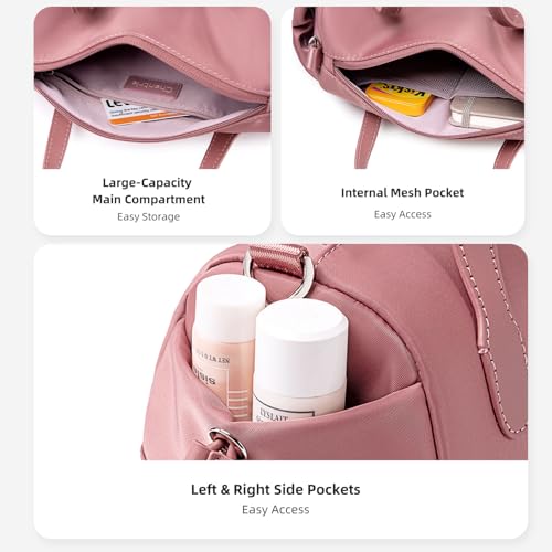 Image of Chantria Premium Small Sling Bag for Women Stylish, Chic Ladies Side Bag Nylon Water-repellent Handbag with Detachable Strap, Lightweight & Elegant Travel Crossbody Bag for Women