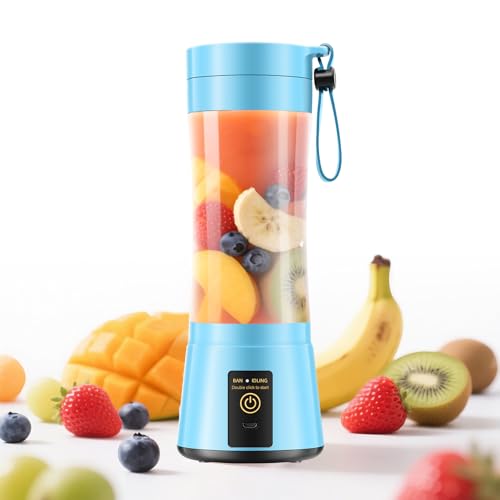 Image of Cordless Blender for Smoothies & Shakes - Personal Size Mini Blender with BAP Free Juice Cup, USB Rechargeable Suit for Sports /Picnic