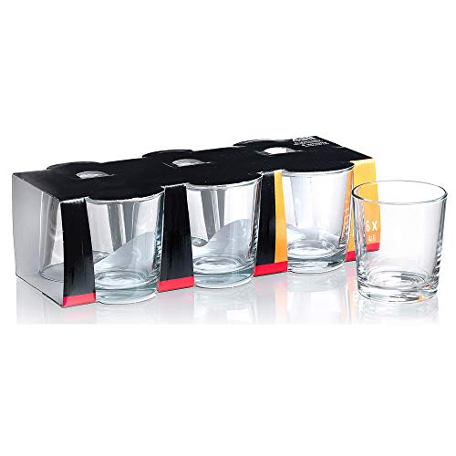 Verre à whisky transparent design pour dégustation rhum et cocktail