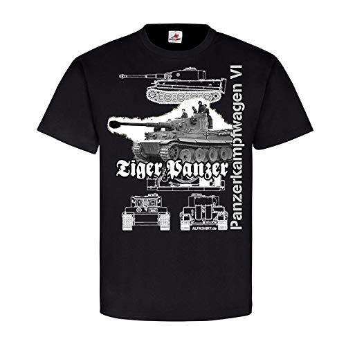 Tiger Panzer Type VI 20701 grand char de combat de collection avec photo et plan