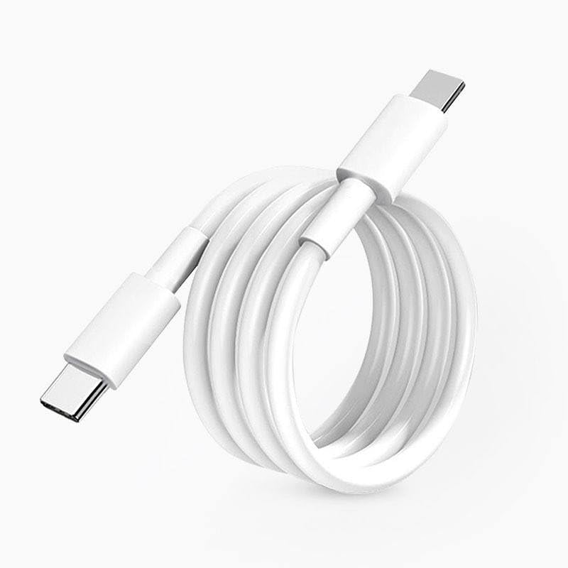 Type-C To Type-C Cable For Chevrolet Tavera Original USB Data & Charging Cable PD Dash WRAP Fast Charging 60W High Speed Rapid Fast Turbo QC 3.0 Charging Cable (White, 4Amp, SG.A9)