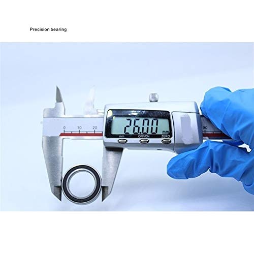 Roulements de précision 6803 RS à section mince en acier robuste 10PCS - 5