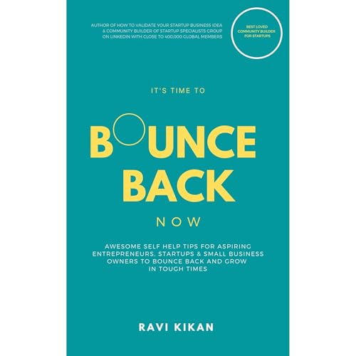 Bounce Back Now Audiolibro Por Ravi Kikan arte de portada