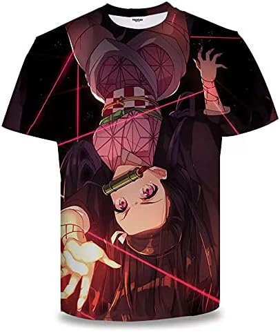 鬼滅の刃 Tシャツ 鬼殺隊 竈門禰豆子 記念シャツ 衣装 子供 鬼滅の刃 Tシャツ 鬼殺隊 竈門禰豆子 記念シャツ 衣装 子供
