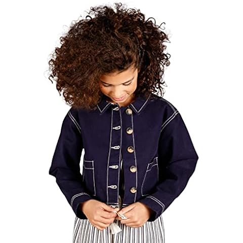 Abrigo de niña marino Ablue - Outlet Charanga Cover