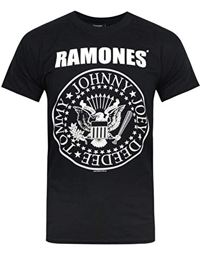 Herren – Official – Ramones – T-Shirt (XL) - Les Beatles, Paul McCartney, John Lennon, RIngo Starr, George Harrison Herren - Official - Ramones - T-Shirt (XL)