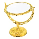 Look chic : le style vintage européen rehausse la décoration de n’importe quelle pièce, y ajoutant une touche sophistiquée. miroir de maquillage de voyage, miroir de maquillage portable