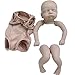 NS Reborn Dolls Kit,20 pollici,560g Realistico Neonata Bambola Della Bambola Della Neonata Vestiti Della Bambola Del Silicone Del Vinile Morbido