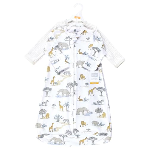 Image of Hudson Baby Unisex Baby Cotton Long-Sleeve Wearable Sleeping Bag, Sack, Blanket