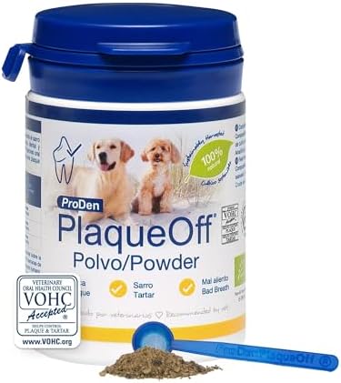 ProDen PlaqueOff Polvo 60g – Limpiador Dental 100% Natural para P...