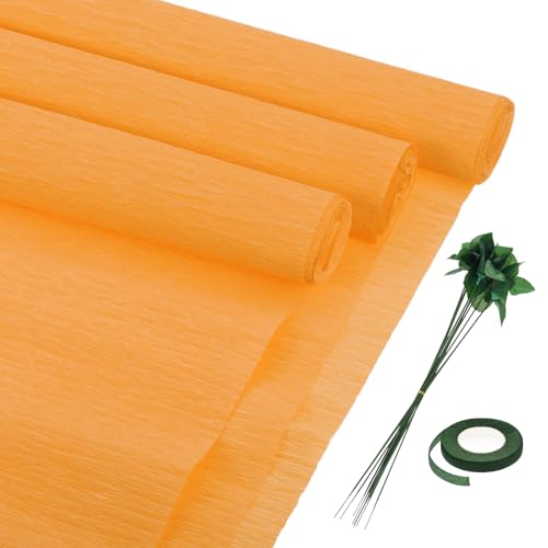 Papier crêpe de 50cm Quarkzman pour créer des fleurs géantes lors d'un mariage estival