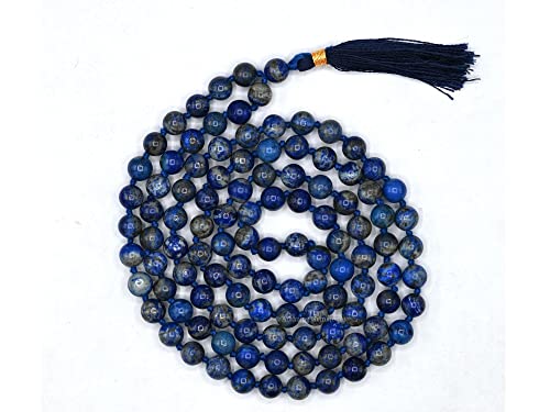 Amazing Gemstone Japa Mala 108 Prayer Beads Necklace and Wrist Mala Bracelet for Meditation3