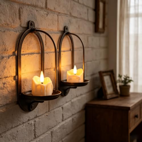 Image of 48 Pack LED Timer Tea Lights Battery Operated, Flameless Flickering Timer Votive Candle Lights, Small Electric Flicker Fake Tealight Candle Bulk for Christmas Party Halloween Pumpkin Decorations