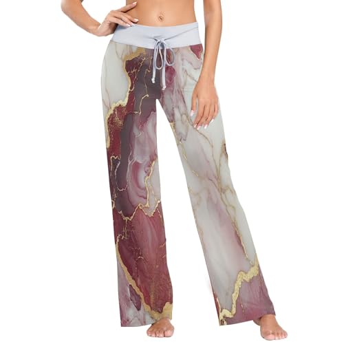 Pantalon de pyjama pour femme en coton doux GuoChe taille XS