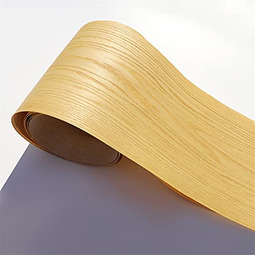 1 roll 2.5 meter natuurlijk rood fineer handgemaakt Diy Massief hout decoratief paneel decoratief patroon (Wood Diameter… - Image 5