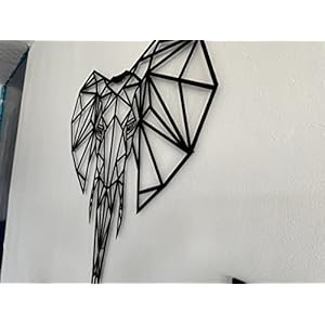 Dekadronmetalwallartgeometricelephanthead3dwallsilhouettemetalwalldecorhomeofficedecorationbedroomlivingroomdecorsculpture17wx18h44x46cm Urban Country Home Decor Dekadron metal wall art geometric elephant head 3d wall silhouette metal wall decor home office decoration bedroom living room decor sculpture 17 w x 18 h44x46cm urban country home decor