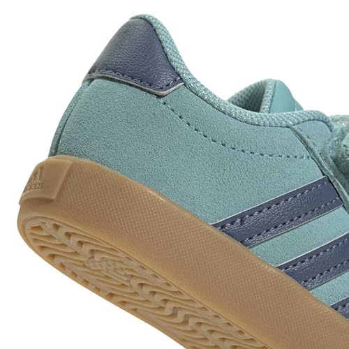 Image of adidas Boys Vl Court 3.0 Slip On Sneakers Shoes Casual - Pink, White