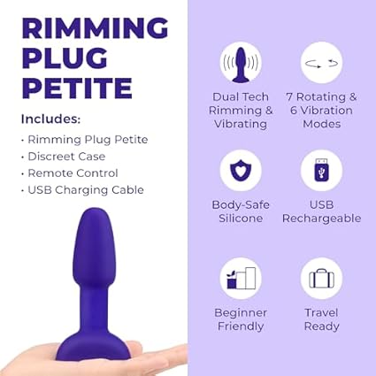 b-Vibe b-Vibe Rimming Petite Purple Os 1 Unidad 800 g