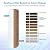 SimPure 20 x 4.5 Inch 5 Micron String Wound Sediment Water Filter Cartridge, Whole House Sediment Well Water Filter Replacement, Fits DB20P DB20P-3 (10 Pack)
