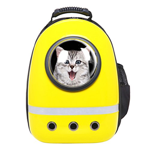 Mochila para Mascotas,NuoYo Gato/Perro Bolsa del Animal Doméstico del Portador al Aire Libre del Viaje. (30 * 43 * 25cm)
