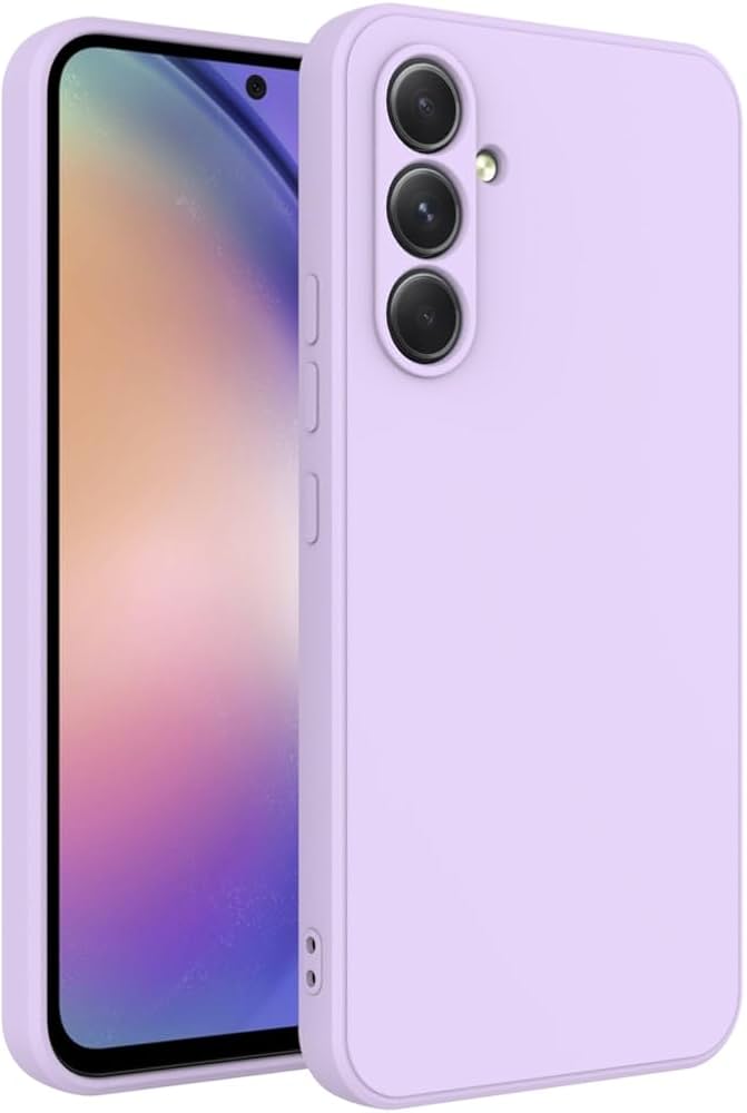 Amazon.com: WOGROO for Samsung Galaxy A25 5G Case Purple, Scratch