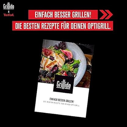 GRILLIDO X OPTIGRILL I Opti Grill XL GC722D + inkl. Grillido Rezept Booklet – Bild 3