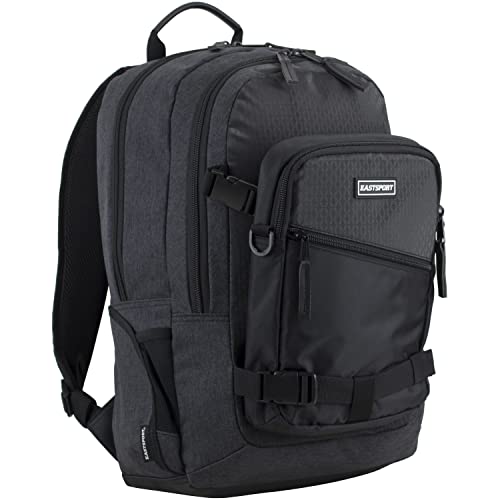 Eastsport (2 for 1) Universal Commuter Backpack w/Matching Shoulder Bag - Black2