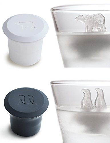 Molde de silicona para cubos de hielo animales