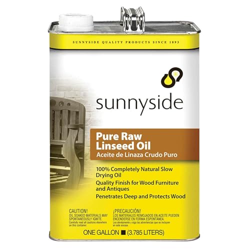 Sunnyside Corporation 873G1 Pure Raw Linseed Oil, Gallon
