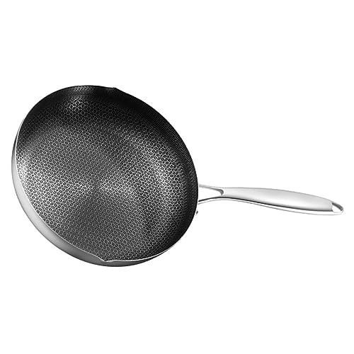 Wok de Acero Inoxidable con Estructura Honeycomb
