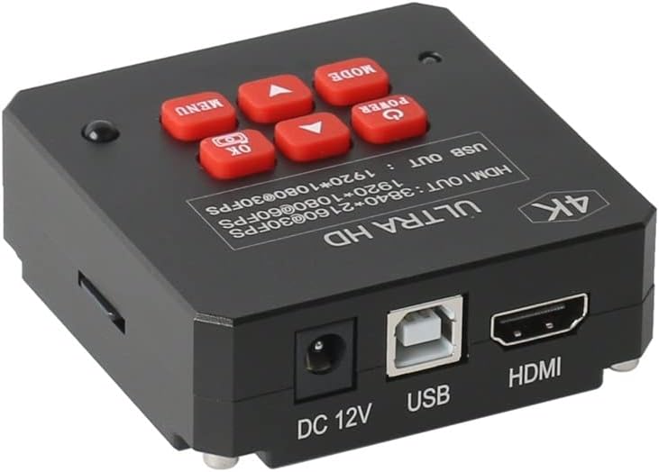 ラボ用顕微鏡アクセサリー 8-50 mm 38mp 4Kデジタル顕微鏡レンズ(D)